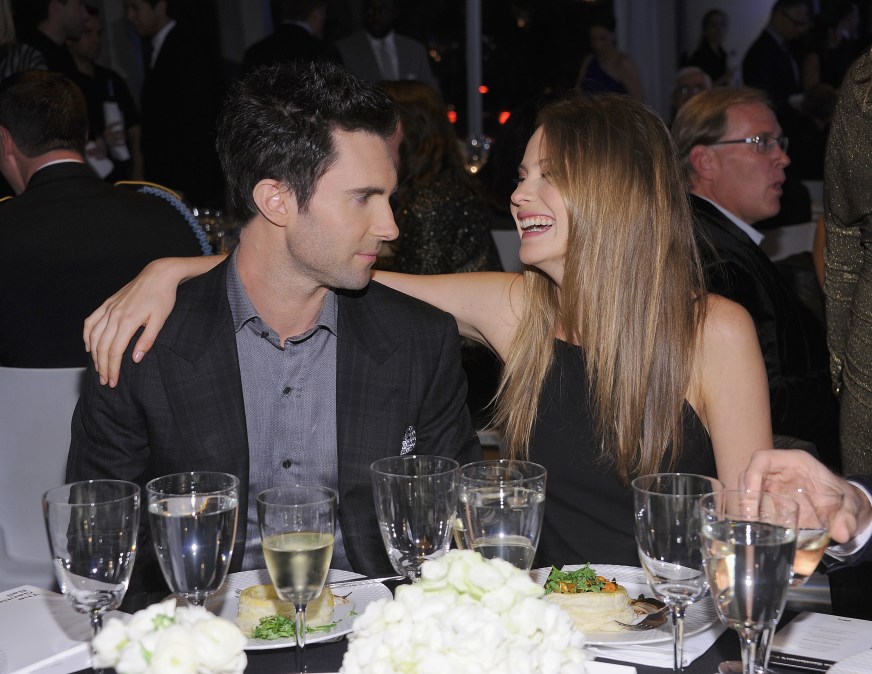 Adam Levine Behati Prinsloo first date