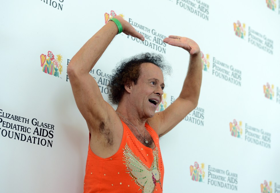 Richard Simmons attends the Elizabeth Glaser Pediatric AIDS Foundation's 24th Annual 'A Time For Heroes.'