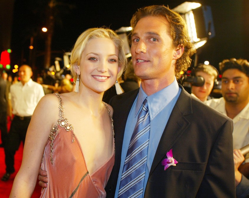 Kate Hudson and Matthew McConaughey attend at the premiere of "How to Lose a Guy in 10 Days."