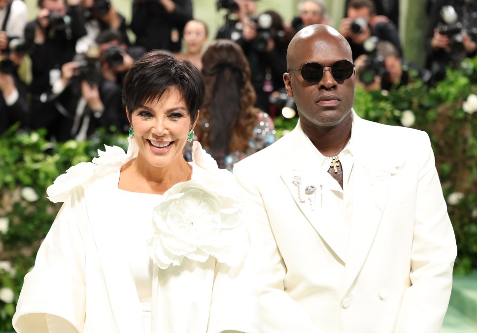 Kris Jenner and Corey Gamble