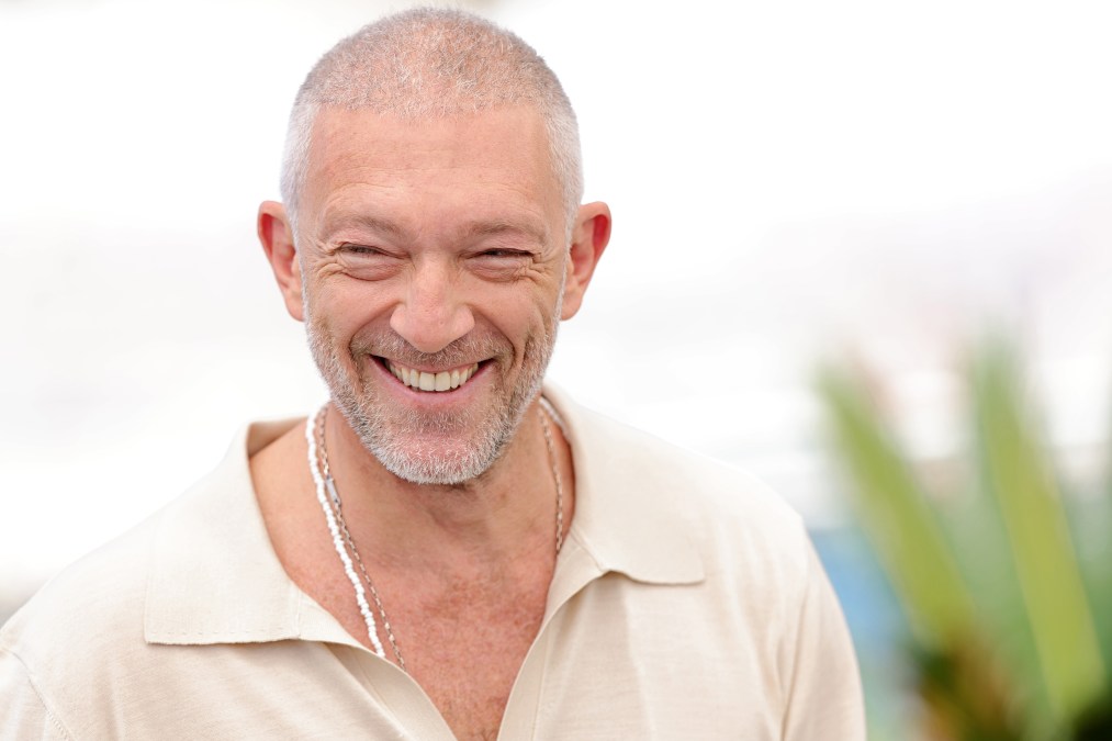 Vincent Cassel attends the "The Shrouds" (Les Linceuls) Photocall at the 77th annual Cannes Film Festival.