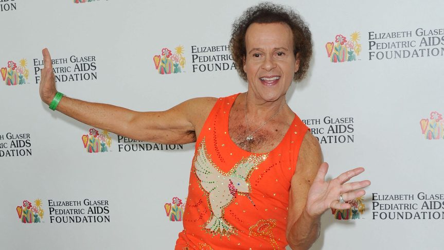 US fitness coach Richard Simmons attends the 2013 "A Time For Heroes" held at the century park in Los Angeles, June 2, 2013.