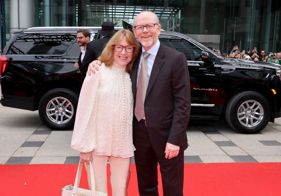 Cheryl Howard and Ron Howard