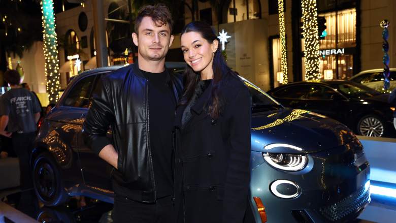 James Kennedy and Ally Lewber pose together at a Beverly Hills event in November 2024.