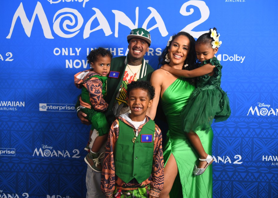Nick Cannon Brittany Bell and children