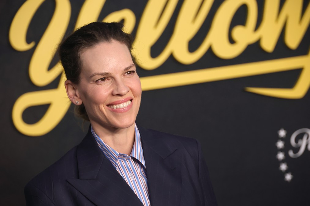 Hilary Swank arrives at an FYC Event for Showtime's "Yellowjackets"