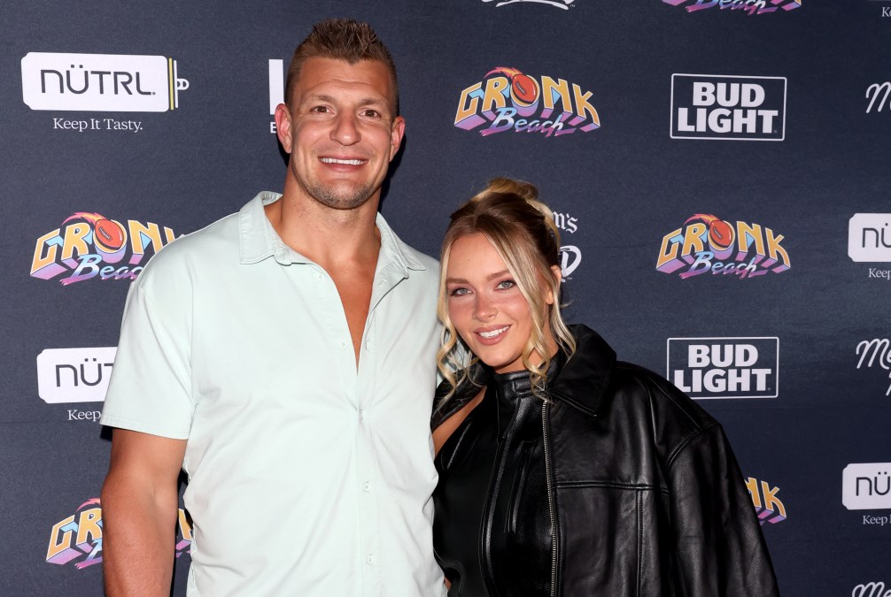 Rob Gronkowski and Camille Kostek