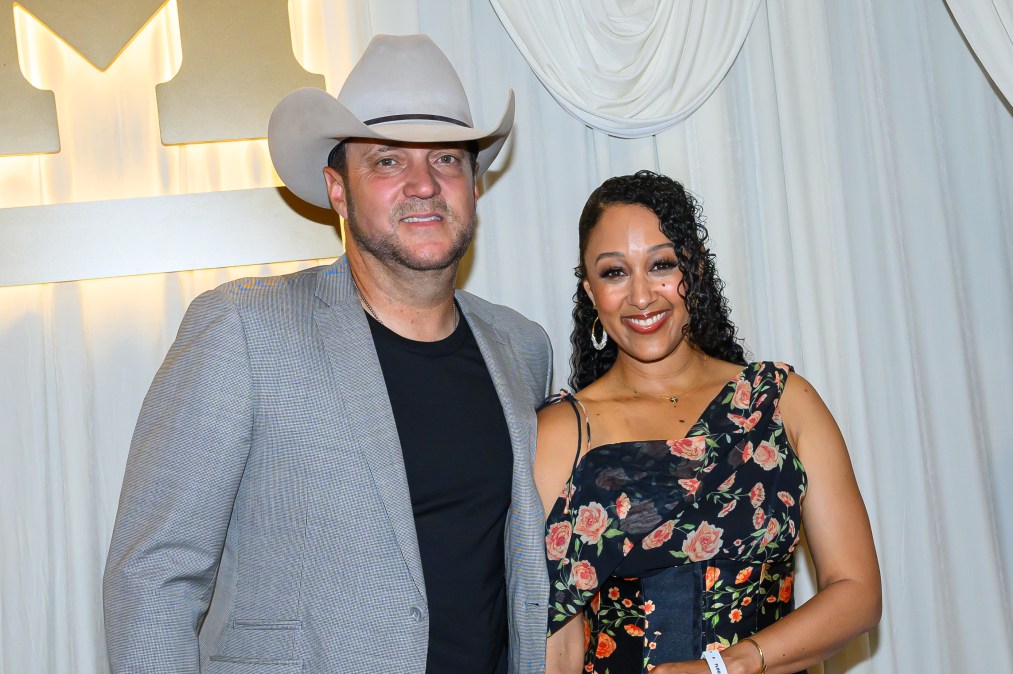 Adam Housley and Tamera Mowry-Housley