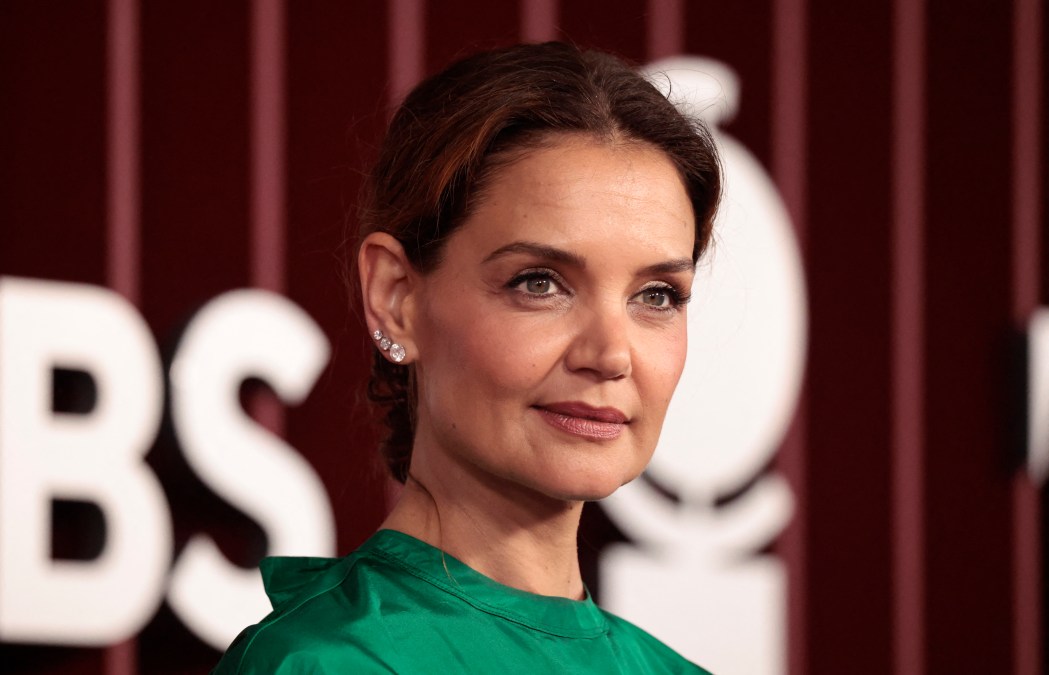 Katie Holmes attends the 78th Tony Awards