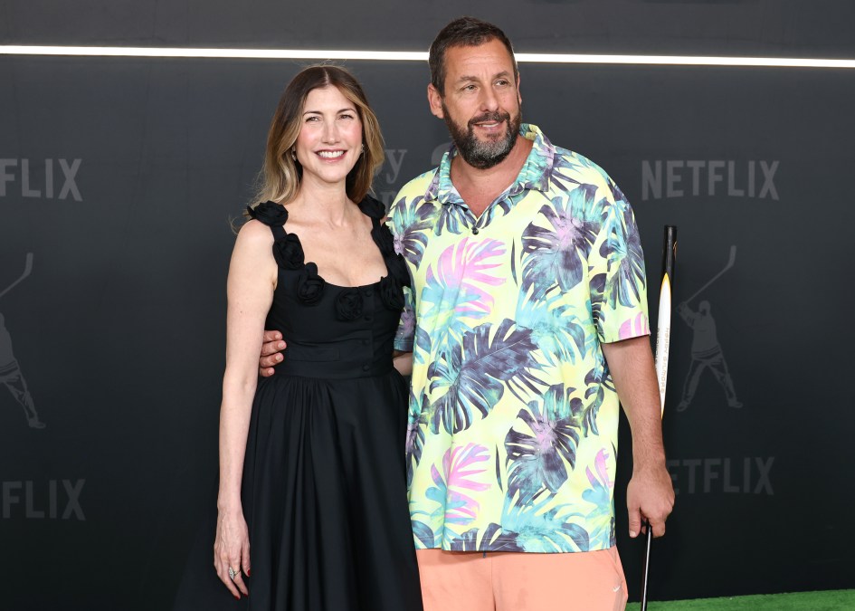 Jackie Sandler and Adam Sandler