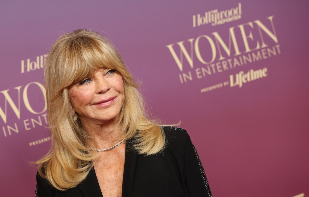 Goldie Hawn attends The Hollywood Reporter's Annual Women in Entertainment Gala.