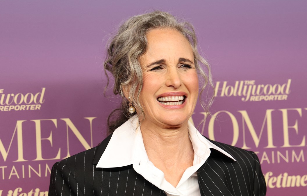 US actress Andie MacDowell