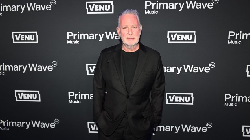 Paul “PK” Kemsley poses at the Primary Wave pre-Grammy party in Beverly Hills in January 2026.