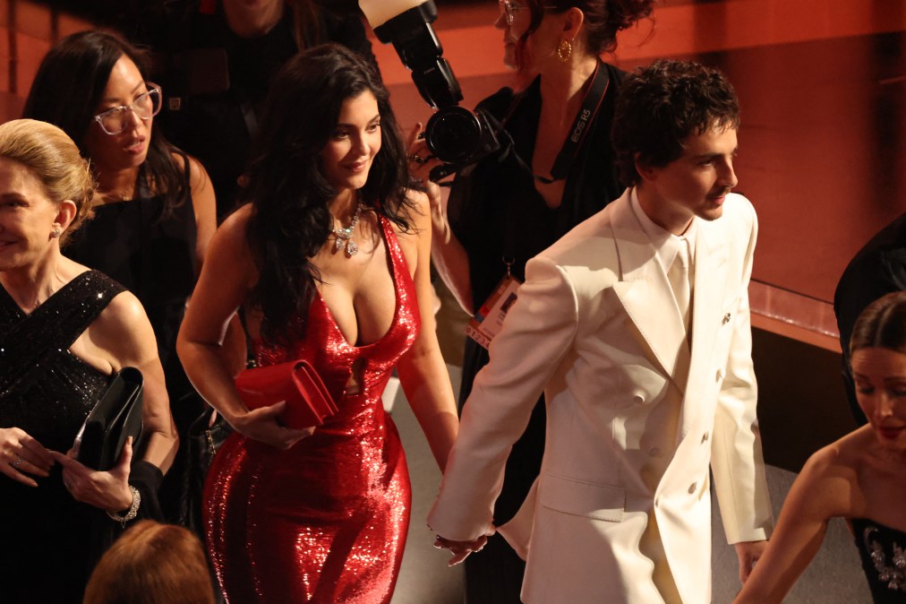 Kylie Jenner and Timothee Chalamet