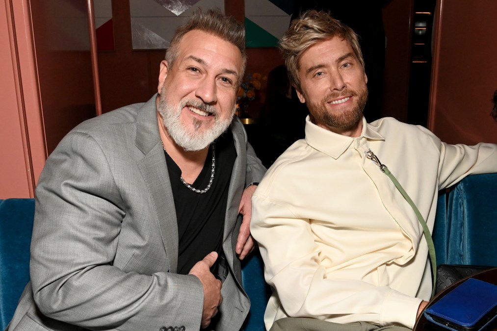 Joey Fatone and Lance Bass
