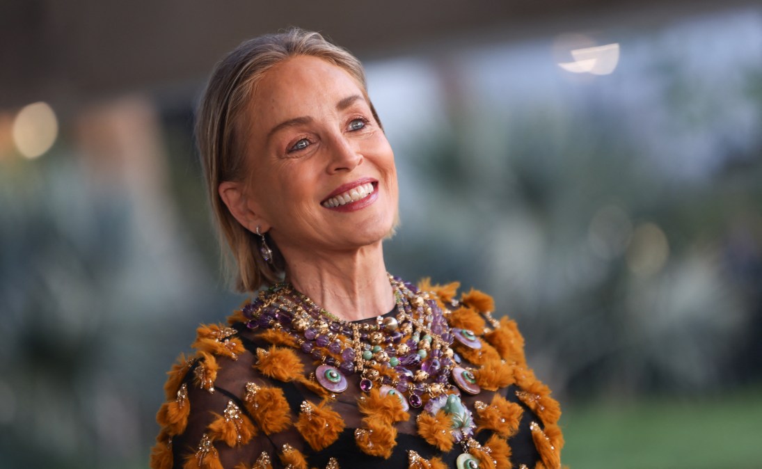 Sharon Stone.