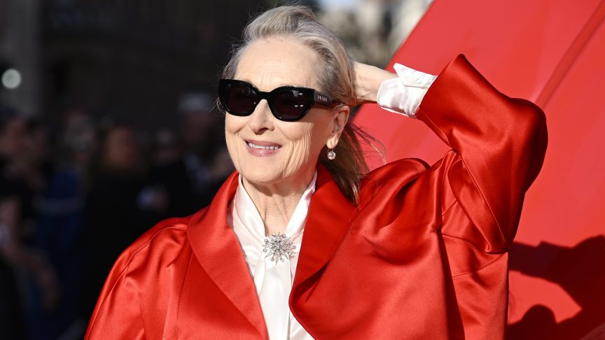 Meryl Streep attends "The Devil Wears Prada 2" European Premiere.