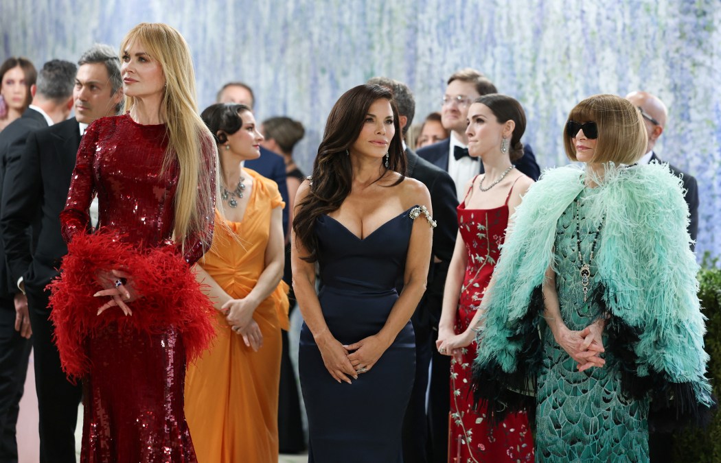 Nicole Kidman, Lauren Sanchez Bezos and Anna Wintour