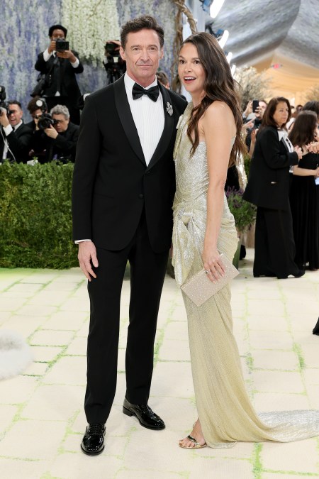 Hugh Jackman and Sutton Foster attend the 2026 Met Gala 