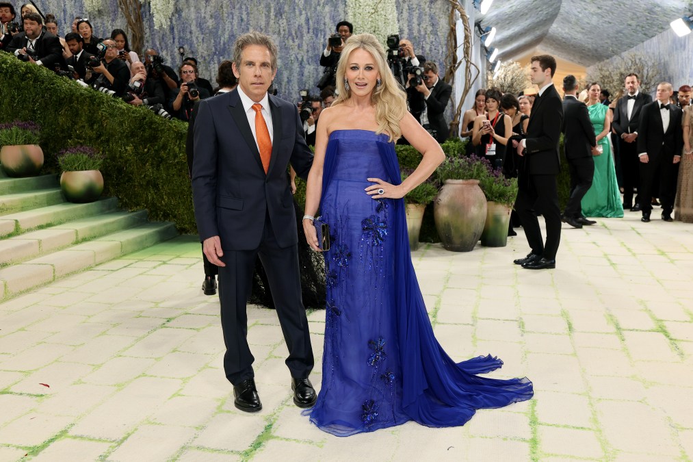 Ben Stiller and Christine Taylor at the 2026 Met Gala.