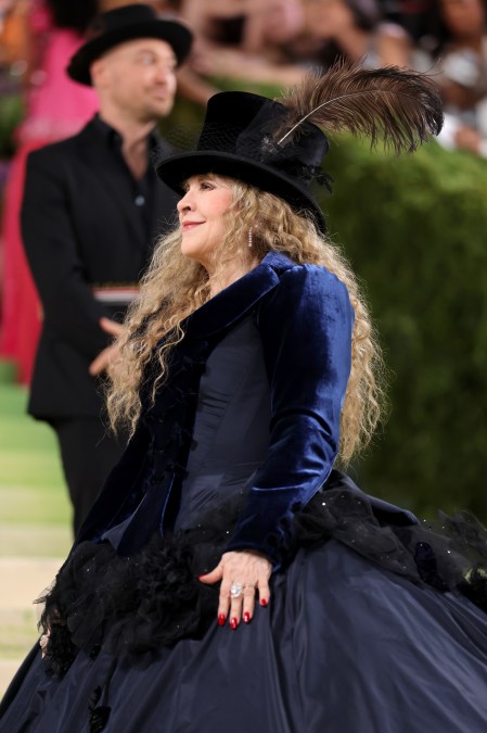 Stevie Nicks attends the 2026 Met Gala celebrating "Costume Art."