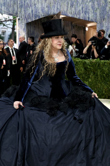Stevie Nicks attends the 2026 Met Gala celebrating "Costume Art."