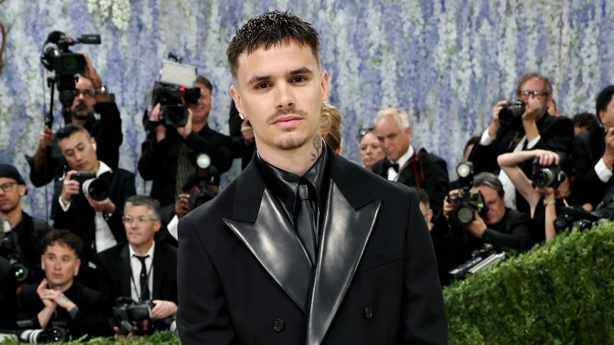 Romeo Beckham at the 2026 Met Gala.