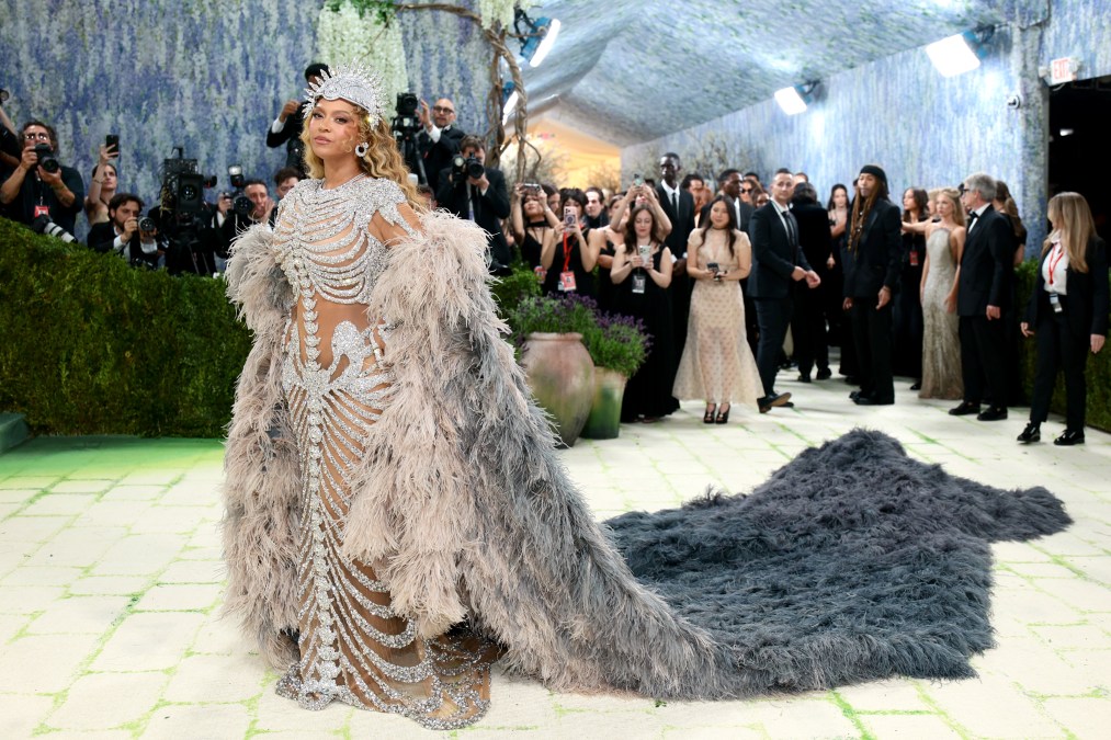 Beyoncé at the Met Gala in 2026.