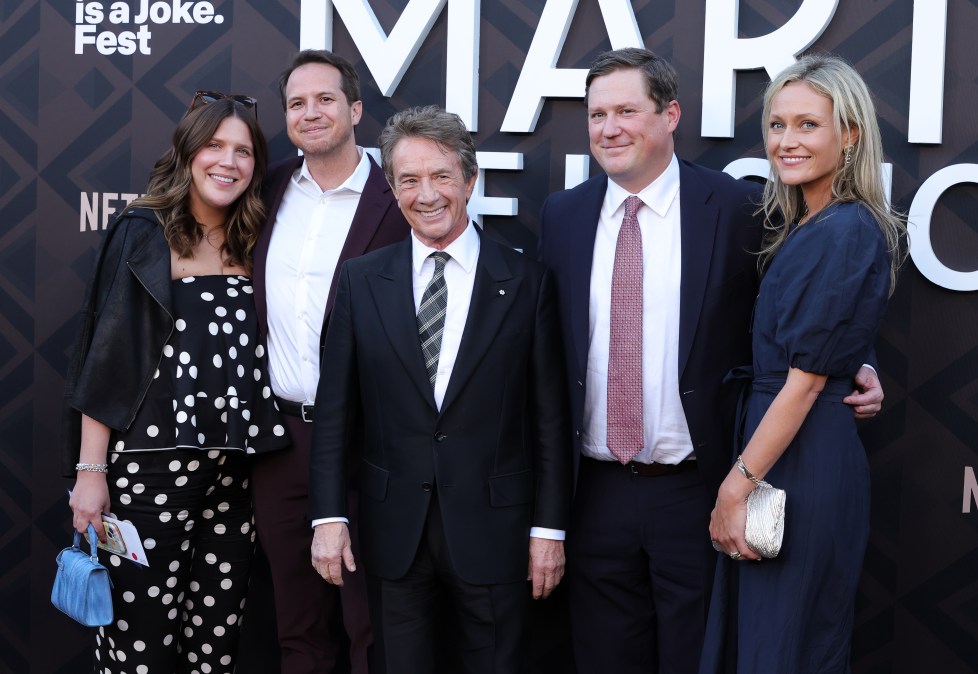 Haylen Short, Henry Short, Martin Short, Oliver Short and Elissa Short