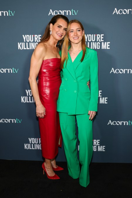 Brooke Shields and Rowan Henchy