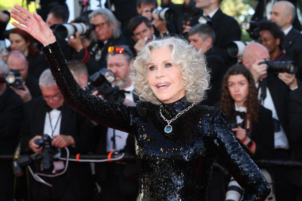US actress Jane Fonda 