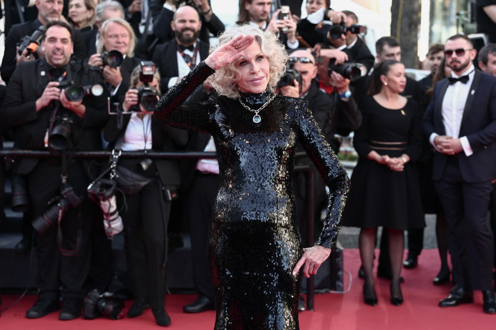 Jane Fonda at Cannes