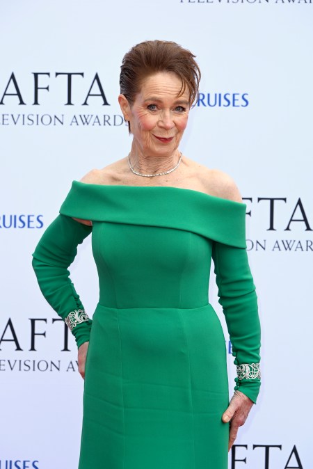 Celia Imrie attends the 2026 BAFTA Television Awards
