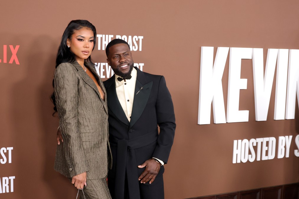 Eniko Hart and Kevin Hart.