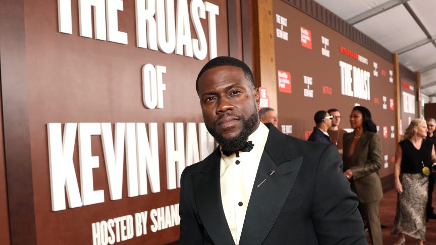 Kevin Hart at "The Roast of Kevin Hart."