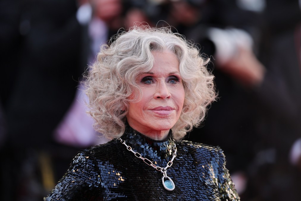 Jane Fonda at Cannes