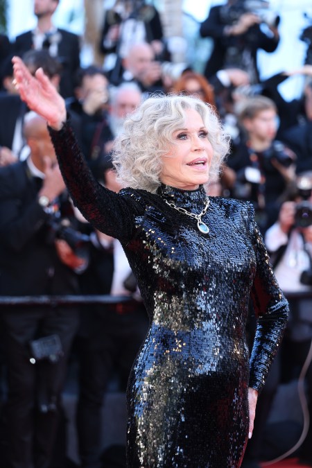 Jane Fonda at Cannes