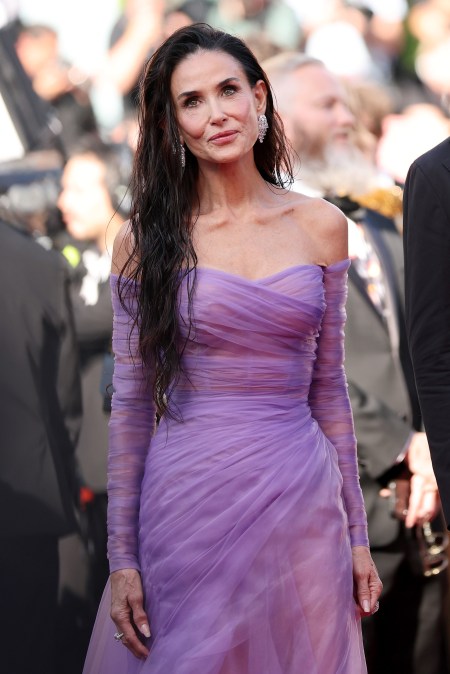 Demi Moore at a movie premiere at Cannes 2026