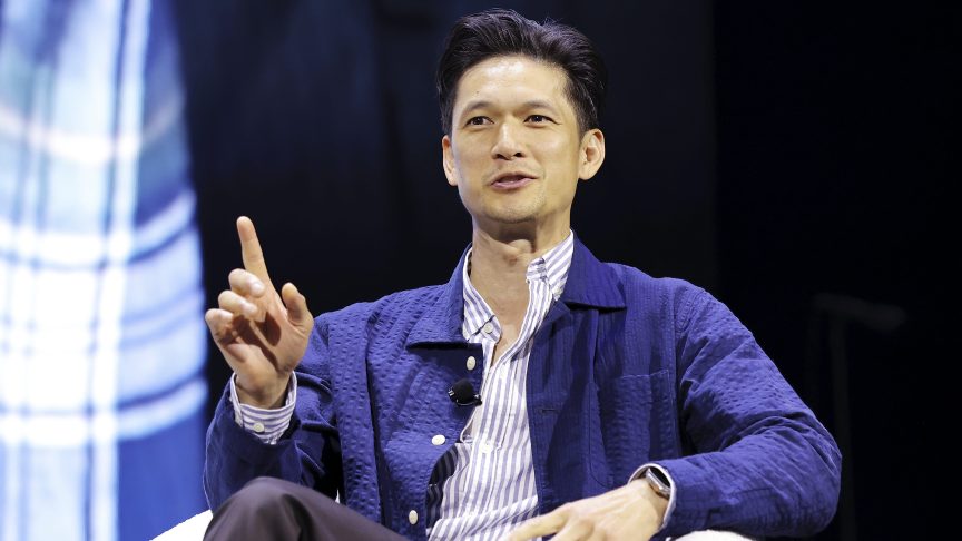 Harry Shum Jr speaks onstage during TAAF Heritage Month Summit and Celebration on May 14, 2026.