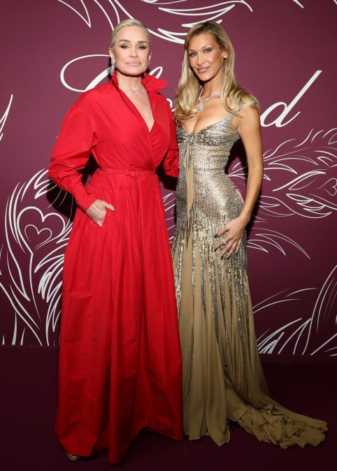 Yolanda Hadid and Bella Hadid