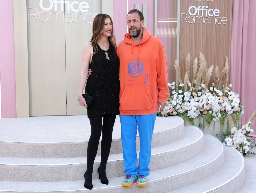 Jackie Sandler and Adam Sandler