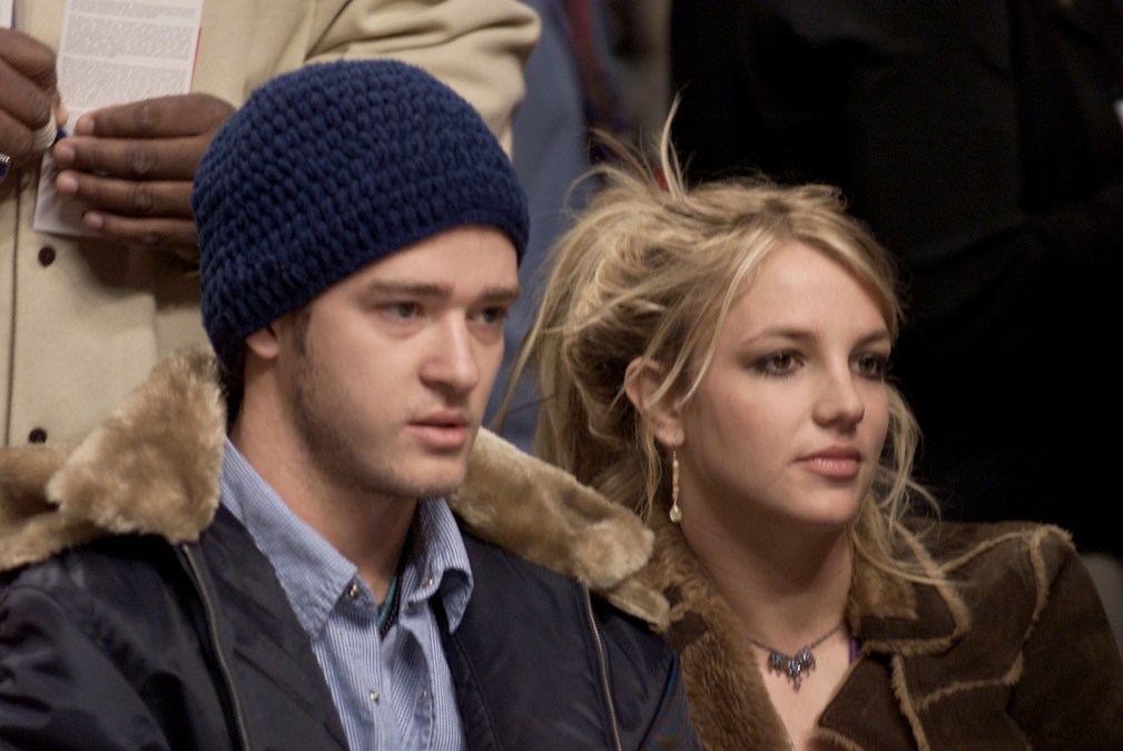 Britney Spears and Justin Timberlake.