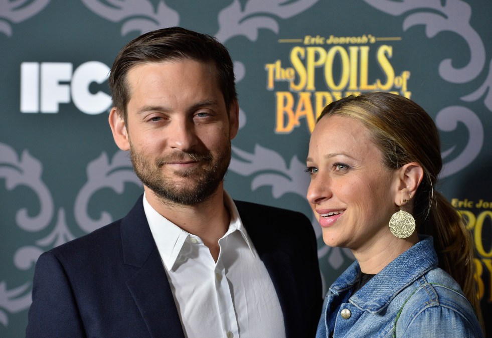 Tobey Maguire and Jennifer Meyer