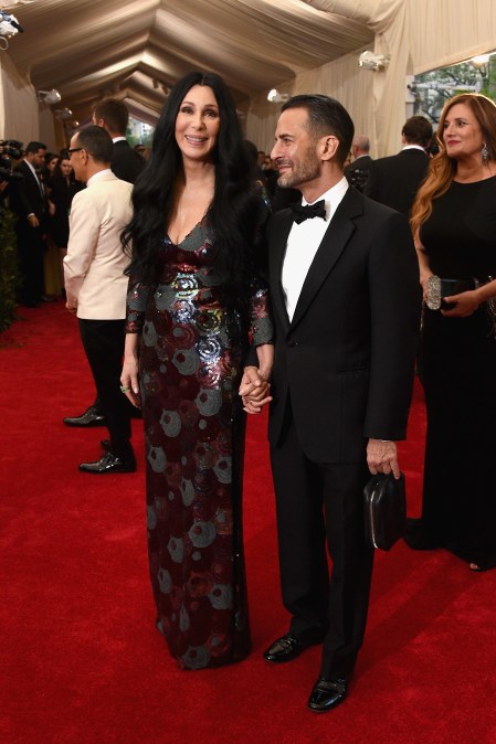 Cher and Marc Jacobs