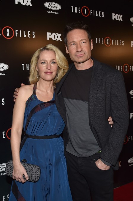 The X-Files stars Gillian Anderson and David Duchovny