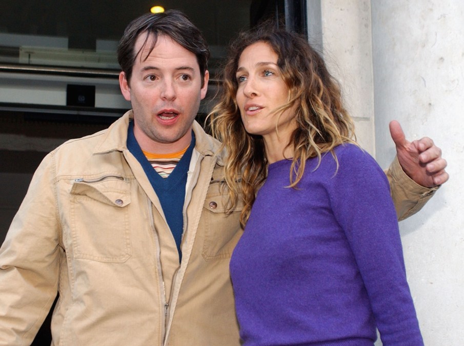 Matthew Broderick and wife actress Sarah Jessica Parker 