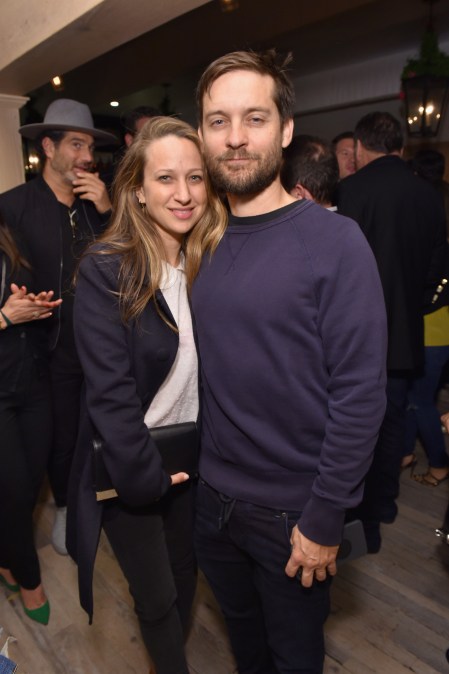 Jennifer Meyer and Tobey Maguire