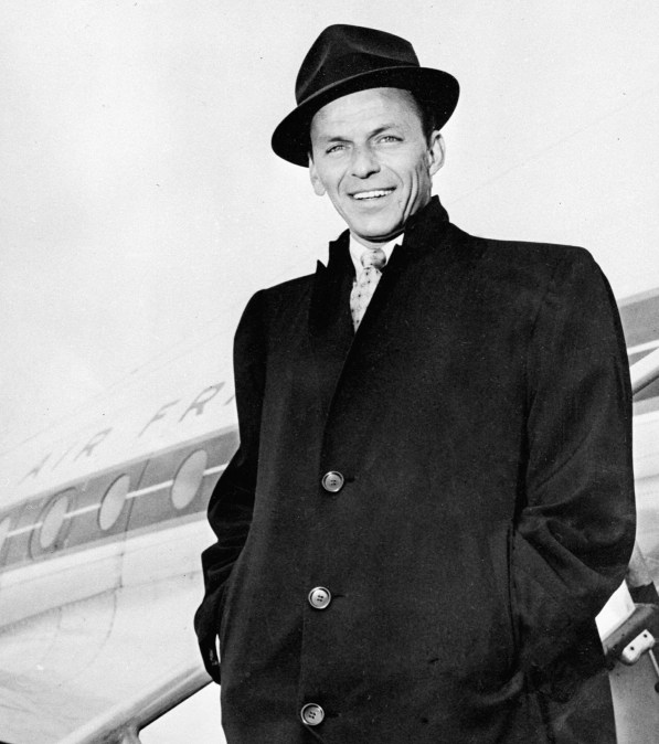 Legendry US singer Frank Sinatra