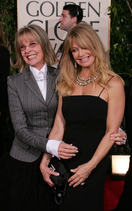 Diane Keaton and Goldie Hawn