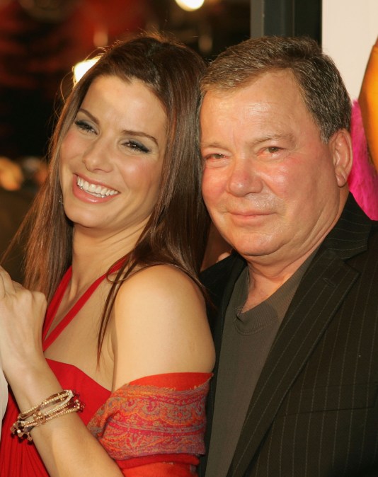 Sandra Bullock and William Shatner